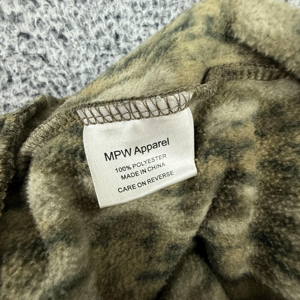 Macks Prairie Wings Hoodie Mens Large Brown Camo Fleece Hunting Mossy Oak L - Picture 5 of 8